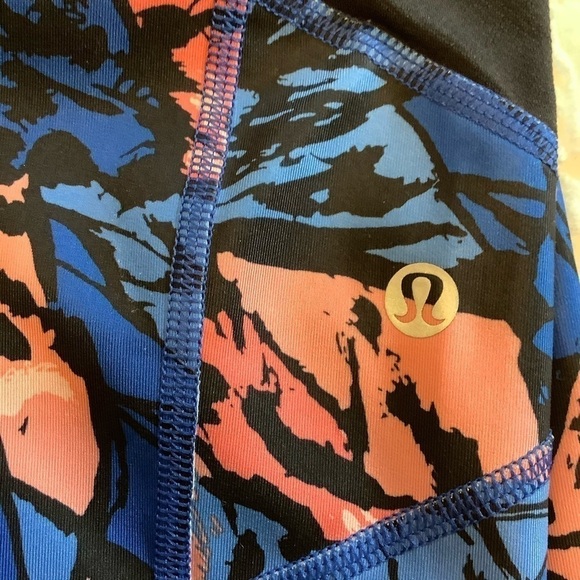 Lululemon Inspire In Paint Storm Harbor Blue Sz-4 - Picture 6 of 8